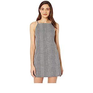 Jack by BB Dakota Plaid Halter Dress Size Medium